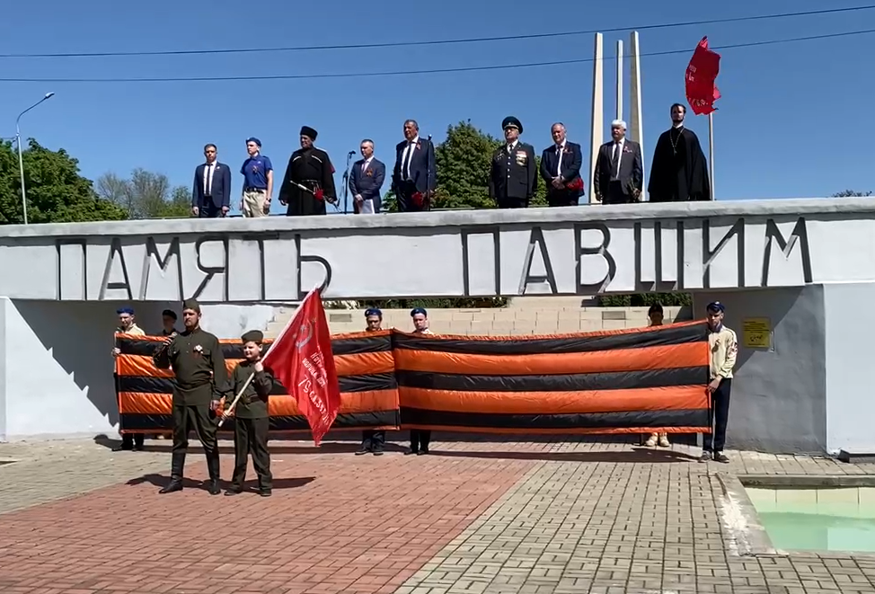 Шествие Бессмертного полка в Новоалександровске