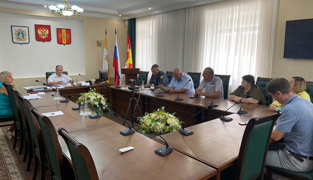Заседание антитеррористической комиссии Новоалександровского городского округа Ставропольского края