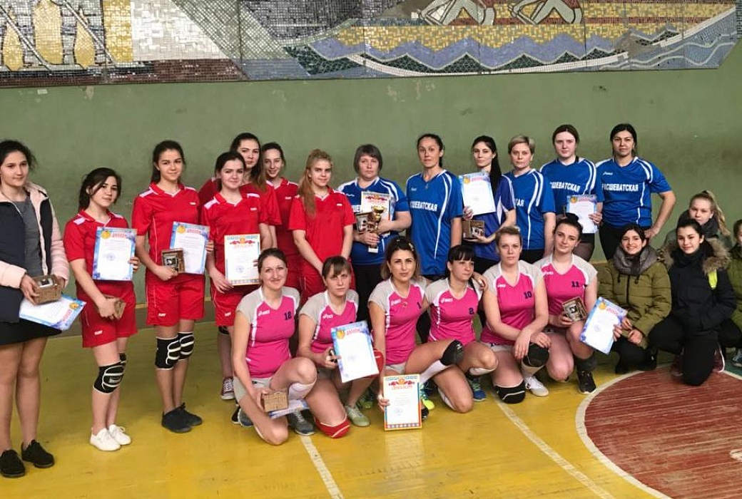 В станице Расшеватской прошел турнир посвященный Международному женскому дню 8 марта
