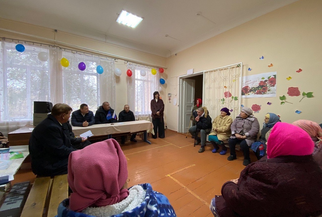 Встреча с жителями поселка Краснокубанский