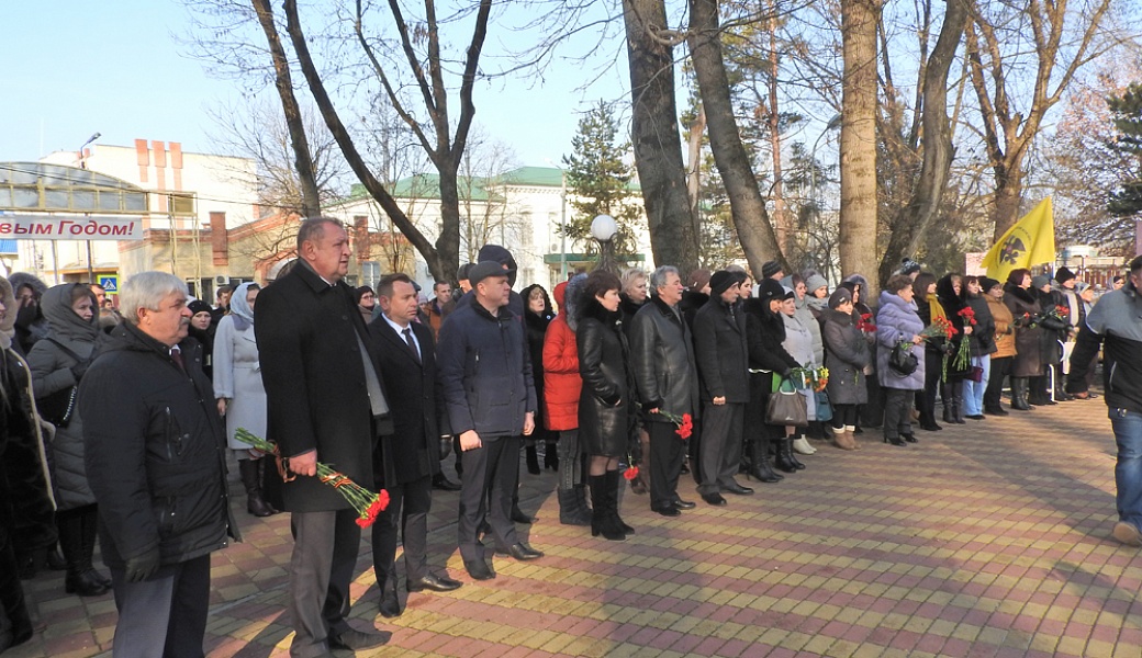 76-ю годовщину освобождения от фашистов отметили в Новоалександровске