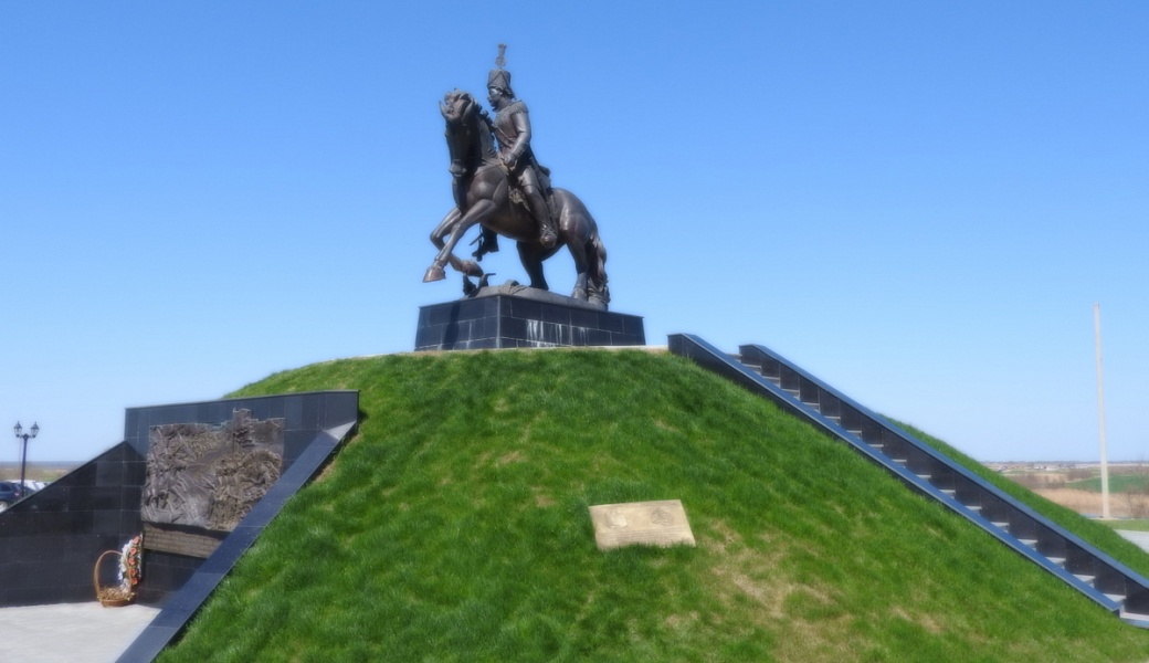 В Красногвардейском районе отметили 244 годовщину легендарной битвы атамана Платова на реке Калалы