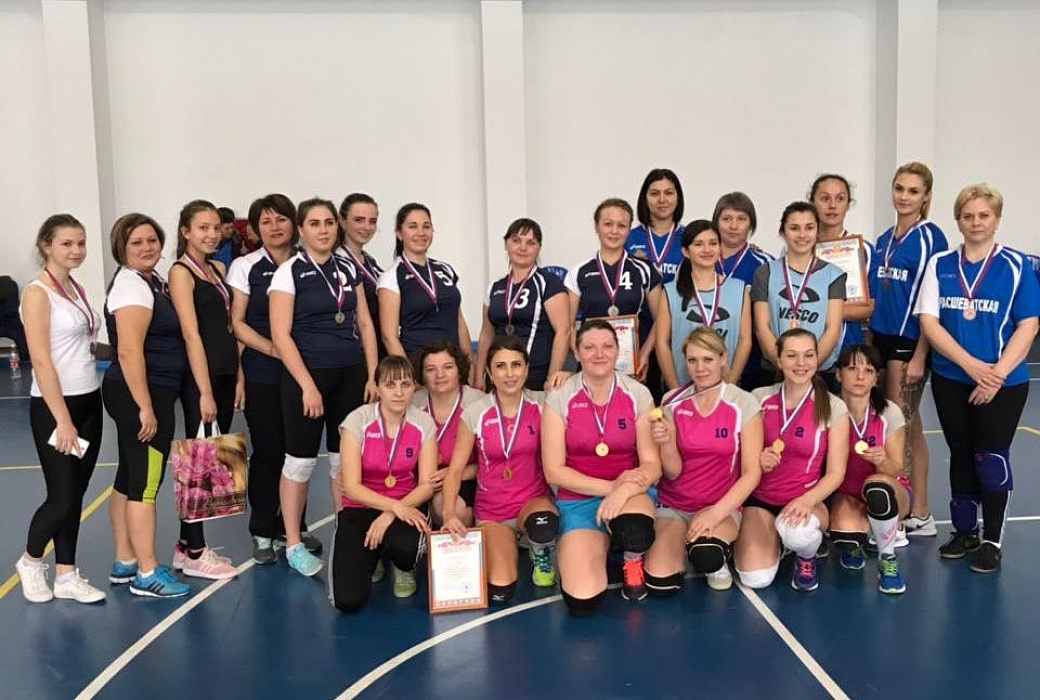 Чемпионат Новоалександровского городского округа по волейболу среди женщин