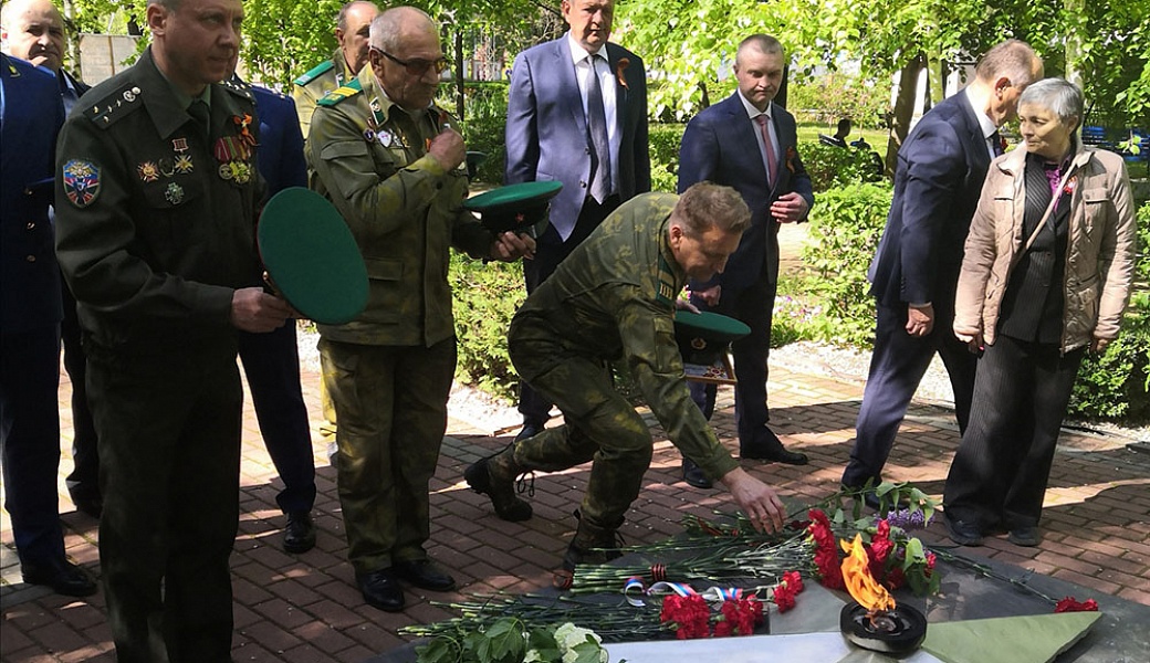 Анатолий Жданов принял участие в торжествах, посвящённых Дню Победы