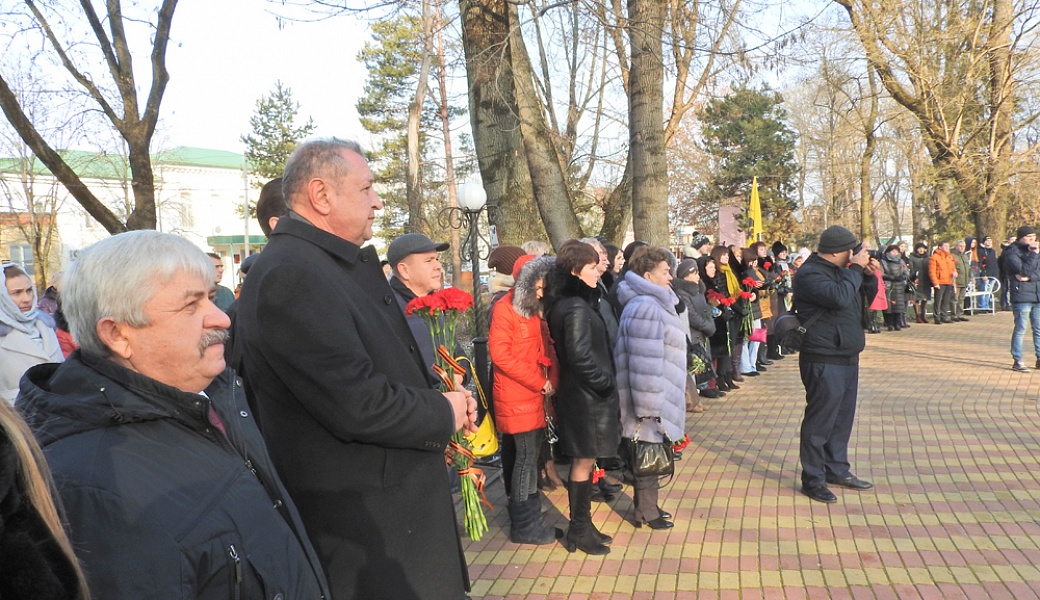 76-ю годовщину освобождения от фашистов отметили в Новоалександровске
